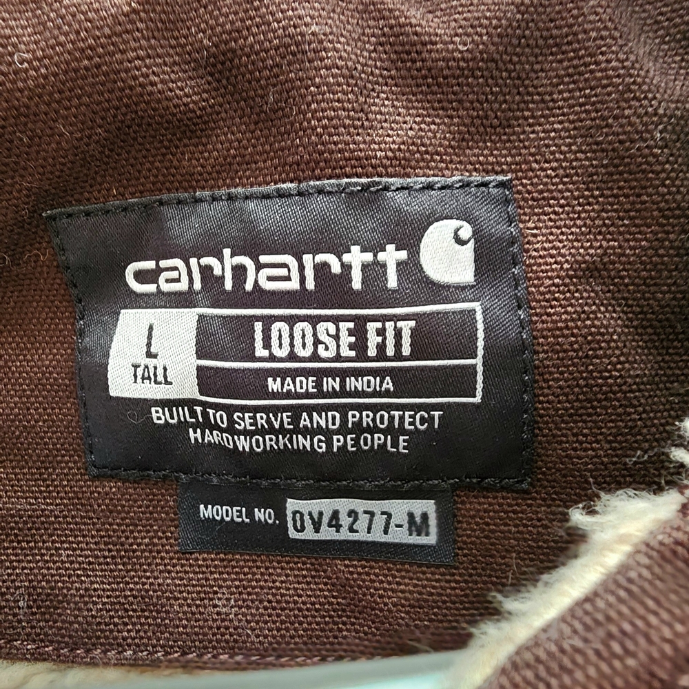 Carhartt Brown Loose Fit Jacket